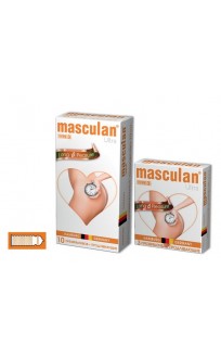 ПРЕЗЕРВАТИВЫ "MASCULAN 3 ULTRA" (ПРОДЛЕВАЮЩИЙ ЭФФЕКТ) 3 штуки